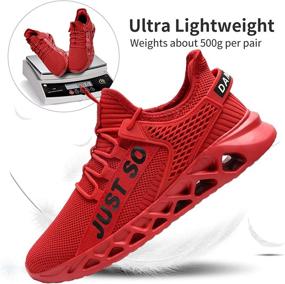 img 2 attached to 👟 EGMPDA Men's Fashion Sneakers - Running Shoes for Tennis, Casual Walking, Workout, Athletic Gym, Cross Training - Lightweight, Breathable & Comfortable Athletics