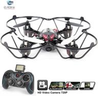 📸 camera-equipped drone for sale - h6c quadcopter rc helicopter drones - hd 2mp 720p aerial photo video, headless mode, 360 stunt, 6 axis gyroscope, 2.4ghz radio remote control [usa warranty + tech support] logo