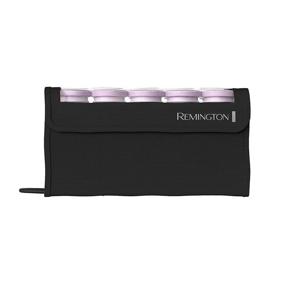 img 3 attached to Remington H1016 Compact Ceramic Hair Setter, Worldwide Voltage, 1-1 ¼ Inch Hair Rollers, Purple/Black
