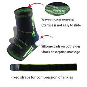 img 3 attached to Breathable Adjustable Fasciitis Ligament Stabilizer