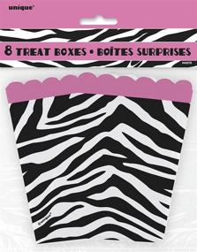 img 2 attached to 🍿 8 Count Zebra Print Popcorn Treat Boxes