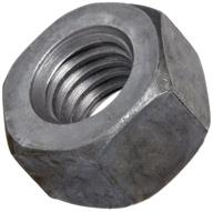 🔩 grade 2 steel hex nut with hot-dipped galvanized finish - pack of 100 logo
