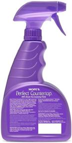 img 3 attached to 🧼 Versatile Cleaning Power: Hope's Perfect Countertop Cleaner and Polish - Streak-Free for Stone, Laminate, CORIAN, Granite, Quartz, Marble | 22-Ounce Spray Bottle | Pack of 1