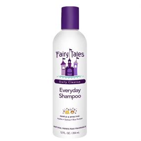 img 4 attached to 🧴 Fairy Tales Everyday Kids Shampoo - Gentle Natural Defining Shampoo, Tangle Free, Moisturizing and Hydrating Formula, Paraben Free - 12 oz