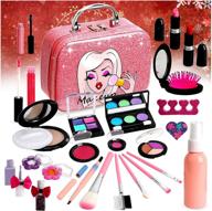 👸✨ princess flybay children's washable real makeup logo