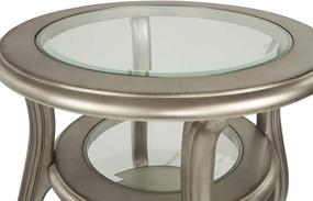 img 2 attached to Silver Glam End Table - Signature Design by Ashley Coralayne