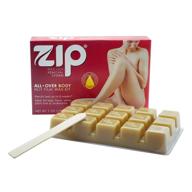 🔥 effortless hair removal with zip wax hot wax remover - 7 oz by zip logo