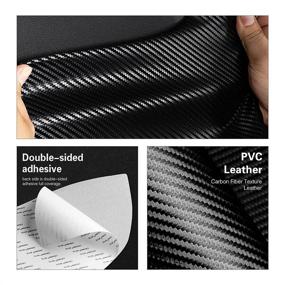 img 1 attached to 4PCS Anti-Kick Pad Car Door Protective Sticker Self-Adhesive Compatible With BMW G20 2018 2019 2020 2021 2022 Interior Accessories