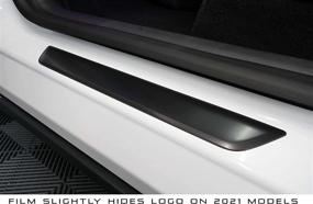 img 2 attached to 🛡️ Ultimate Door Sill Protection: Crystal Shield DIY Film Kit for Tesla Model 3 and Model Y - Premium Matte 3M Scotchgard Pro Series Paint Protection Film