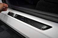 🛡️ ultimate door sill protection: crystal shield diy film kit for tesla model 3 and model y - premium matte 3m scotchgard pro series paint protection film logo