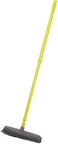 img 1 attached to 🧹 Simpli-Magic 79121 Floor Cleaning System: Push Broom, Squeegee, Pet Fur Remover in Yellow - Efficient and Versatile