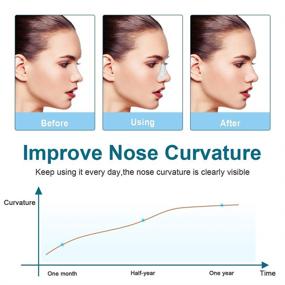 img 2 attached to 👃 FERNIDA Nose Up Lifting Magic Clip - Nose Shaper for Wide Noses. Enhance Nose Slimming & Facial Beauty Effortlessly. Pain-Free High Up Tool.