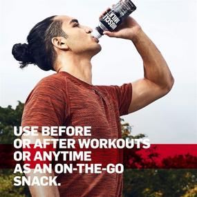 img 2 attached to 🏋️ Muscle Milk Pro Series Protein Shake, Knockout Chocolate: Boost Your Workout with 40g Protein - 12 Pack, 14 Fl Oz Per Bottle