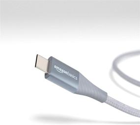 img 2 attached to 💪 Enhanced Performance: Amazon Basics Aluminum Braided Delivery Cable