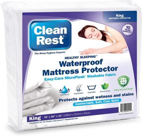 img 4 attached to Чехол для матраса Clean Rest Fit