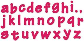 img 1 attached to Sizzix 657893 Lollipop Lowercase Alphabet