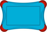 💙 me-bp-037-blu visual land 7-inch safety bumper - blue logo