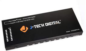 img 4 attached to J-Tech Digital 1x16 HDMI 4K@60Hz Splitter: Ultra High Definition, 16 Outputs, HDCP 1.4 & 3D Support [JTD3DSP0116]