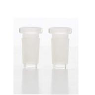 clear essential adapter female 2 pack logo