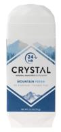 long-lasting odor protection: crystal deodorant solid stick 2.5 ounce mountain fresh (pack of 2) logo