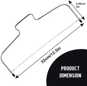 img 2 attached to Effortlessly Perfect Cake Slicing with SCI Scandicrafts' Cake Slicer Leveler