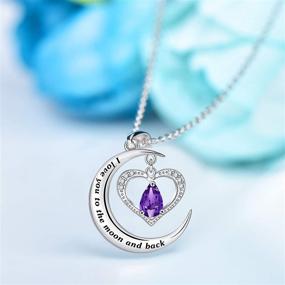 img 1 attached to 💍 Sterling Necklace for Girls - ATTRACTTO Necklaces for Your Girlfriend