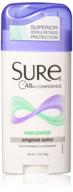 🌟 sure original solid unscented: get long-lasting protection with pack of 3 anti-perspirant deodorants, 2.70 oz each! logo