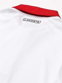 img 3 attached to Lacoste Sport Sleeve Colorblock Cosmic White White Men's Clothing