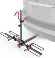 🚲 marvoware hitch mounted foldable 2-bike rack: ultimate platform-style carrier for cars, trucks, and suvs with 2" hitch logo