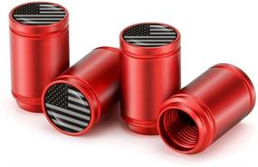 img 4 attached to American Flag Tire Valve Stem Caps Tires & Wheels in Accessories & Parts