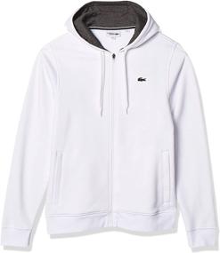 img 4 attached to Флисовая толстовка с рукавами Lacoste X Large