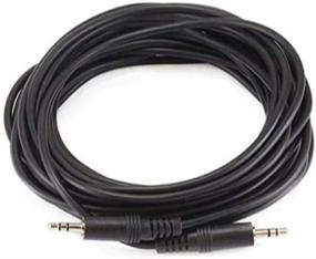 img 1 attached to 🎧 Monoprice 3.5mm Male/Male Audio/Stereo Cable - 25 Feet (Black)