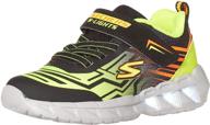 👟 skechers unisex-child, s lights, boys, sport lighted sneaker logo