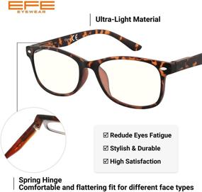 img 1 attached to EFE Reading Glasses Pack Lightweight