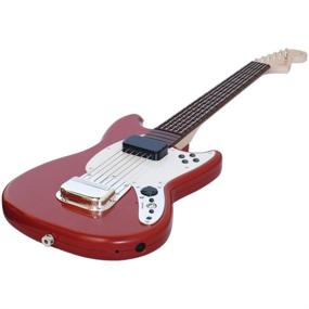 img 3 attached to 🎸 Rock Band 3 Wireless Fender Mustang PRO-Guitar Controller for Wii - Next-Level Music Gaming Experience!