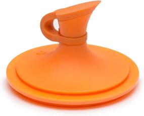 img 1 attached to 🍊 Revamp Your Regular Mouth Mason Jar: Introducing Orange Jarware Oil Cruet Lid