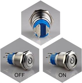 img 3 attached to 🔒 Ulincos U19C1 Stainless Latching Pushbutton: Durable and Reliable Choice for All Applications