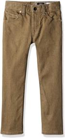 img 2 attached to 👖 Volcom Boys' Vorta Slim Fit Denim Jeans: Stylish and Comfortable Wardrobe Essential for Young Boys