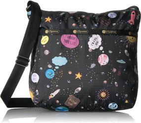 img 4 attached to 👜 Классическая сумка LeSportsac Cleo Crossbody Hobo: компактный и стильный спутник