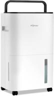 🏠 hogarlabs 3500 sq ft 50 pint dehumidifier for basements, bathrooms, and bedrooms with drain hose – intelligent humidity control and laundry dry feature – ideal dehumidifier for medium to large rooms logo