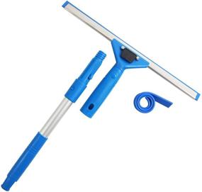 img 4 attached to 🧼 ITTAHO All Purpose Window Squeegee: Handle & Rubber Replacement, Shower Cleaner for Glass & Car Windshield-14“