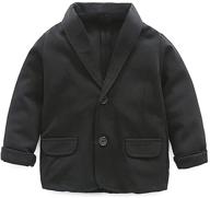 boys' fashion blazer jackets: stylish outerwear for little gentlemen logo