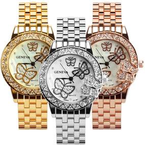 img 4 attached to 🦋 Weicam Women's 3-Piece Crystal Butterfly Watch Set - Analog Quartz Wristwatch and Jewelry