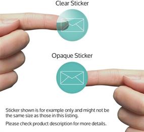 img 1 attached to 🔻 Vibrant Radioactive Nuclear Warning Symbol Stickers - Ideal for Planner, Calendar, Scrapbooking, and Crafting Projects