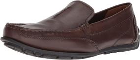 img 4 attached to 🚘 Leather Driving Loafer - Clarks Benero