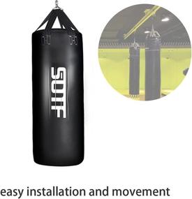img 1 attached to SOTF Kickboxing Punching Training Sandbag Spherical