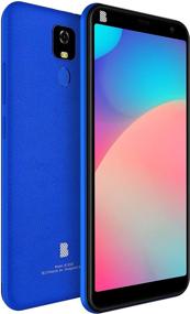 img 1 attached to 📱 BLU J6 2021 Unlocked Smartphone - Long Lasting Battery, 6.0” HD+ Display, 32GB Storage, 8MP Camera, US Warranty (Blue)