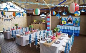 img 1 attached to 🦈 30 PCS Shark Party Supplies Hanging Swirls: Fun Kids Birthday Decorations for a Splashy Shark Sea Themed Celebration!