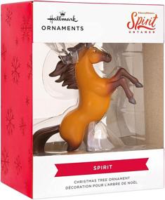 img 2 attached to Hallmark DreamWorks Spirit Untamed Christmas Ornament featuring Spirit