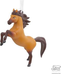 img 1 attached to Hallmark DreamWorks Spirit Untamed Christmas Ornament featuring Spirit